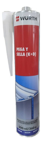 Pega Y Sella K + D Sellador De Poliuretano 300ml Wurth