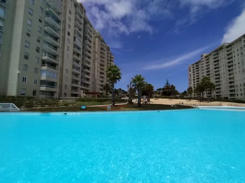 Depto En Venta Condominio Laguna Vista, Algarrobo. (83).