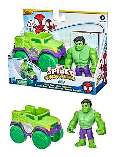 Hasbro Marvel Spidey Y Sus Increíbles Amigos Hulk Kg6d8
