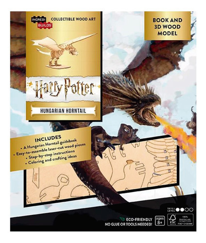 Harry Potter Hungarian Horntail Modelo Armable En Madera, De Insight Editions. Editorial Insight, Tapa Blanda, Edición 1 En Inglés, 2020