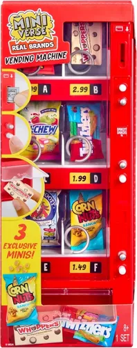 Máquina De Venda Automática Miniverse Real Brands Da Mga (ve