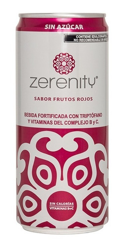 Zerenity Drink Berries 250 Ml, 12 Pack, Nueva Relax Drink