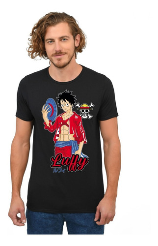 Playera One Piece Monkey D. Luffy + Cojin De Regalo