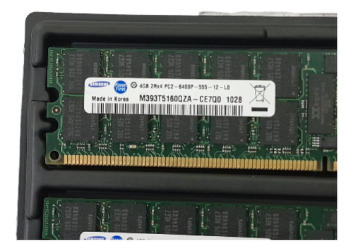 Kit Memoria (2x4gb) Ddr2 800mhz Ecc Rdimm Pc2-6400 Samsung (Usado)