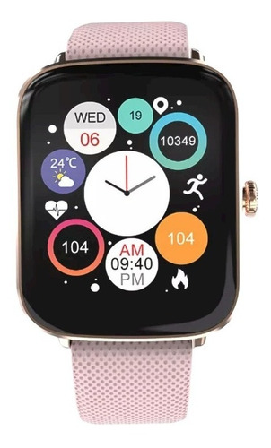 Smartwatch Futurefit Zone, Tft Full Display 1,69, Ip68, Rosa