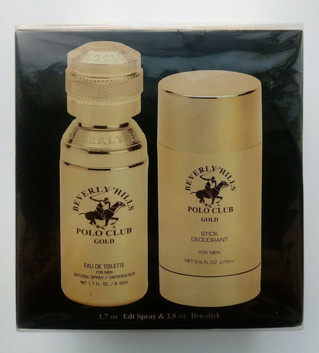 Perfume Beverly Hills Polo Club Gold. Eau De Toilette 50ml | Frete grátis