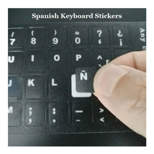 Pegatina Protectora Para Teclado Español + Obsequio