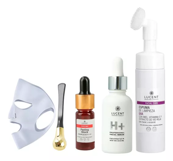 Kit Lucent Piel Oleosa Hidrata Repara Reduce Manchas