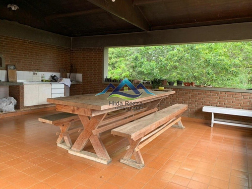 Imagem 10 de 15 de Chacara Em Condominio Com 4 Dorm Sendo 1 Suite Piscina E Area Gourmet. - V-1101