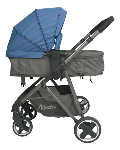 Carriola Bambineto Portabebé Travel System Queen Azul D'bebe