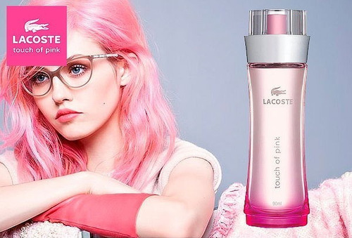 Lacoste Touch Of Pink Edt 90 Ml Para Mujer