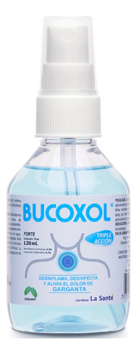 Bucoxol Spray Triple Acción Coolmint 120 Ml - Garganta