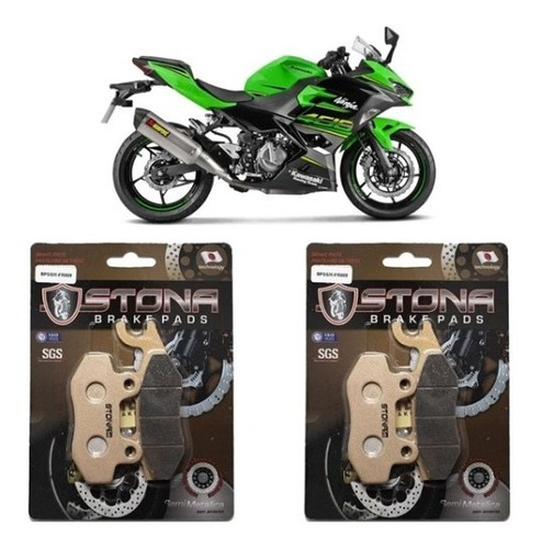 Kawasaki Ninja 400/ Z400 Pastilha Freio Dianteiro / Traseiro