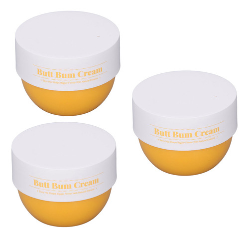 Crema Tensora De Glúteos, 3 Unidades, 80 G, Reafirmante Para