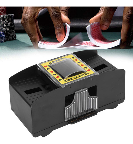 Barajadora Eléctrica Automática De Cartas Para Juegos De Mes