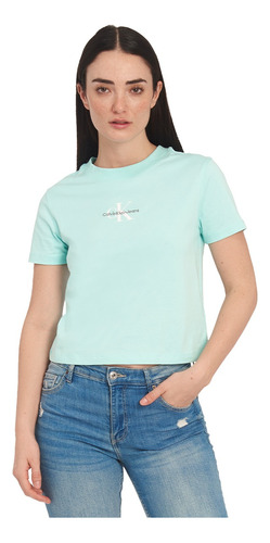 Camiseta Ck Para Mujer J20j223113