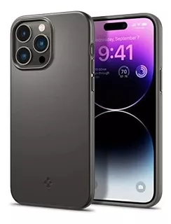 Funda Spigen Thin Fit Para iPhone 14 Pro Max - Gunmetal