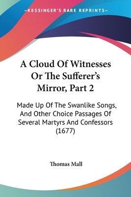 Libro A Cloud Of Witnesses Or The Sufferer's Mirror, Part...