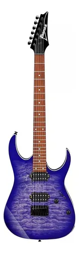 Guitarra Electrica Ibanez Rg421ahm Diapason Jatoba Blue Moon