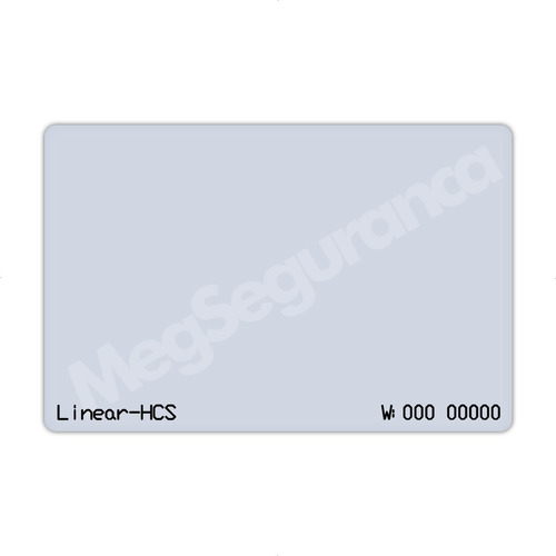 Cartão Proximidade Controle Acesso Rfid 125 Khz Iso Linear