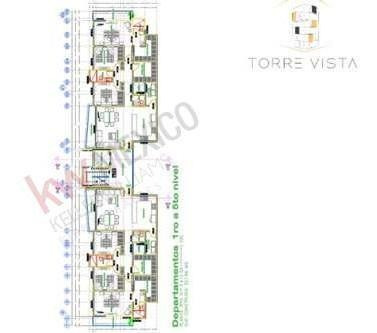 Imagen 8 de 20 de Departamentos De 3 Recamaras En Venta En Nuevo Desarrollo Torre Vista, Por Col. Castillo, Zona Centro, Tijuana.