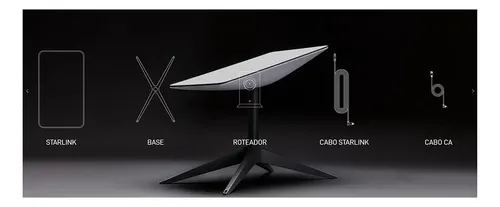 Antena De Internet Via Satélite Starlink Standard Kit | MercadoLivre