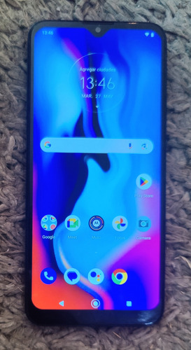 Moto E7, Plus 64 Gb De Memoria Y 4 Gb Ram, Libre Para Cualquier Compañía, Funciona Bien, Tiene Buena Estética, 1 Leve Detalle, Leer Descripción Azul