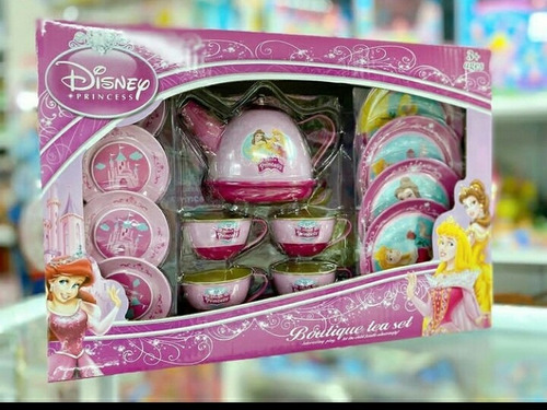 Juego De Té Niñas Frozen Unicornio Minnie Peppa 