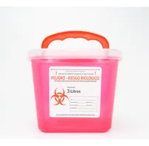 Comprar Contenedor De Bioseguridad De Plástico De 3 Litro