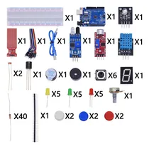 Comprar Kit Inicial Arduino Uno R3 Protoboard Sensores