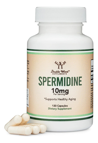 Spermidine Espermidina 10 Mg X 120 Cápsulas