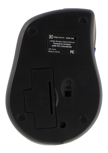 Imagen 4 de 6 de Mouse Inalámbrico Klipxtreme Anchor Óptico Ergonómico Rojo