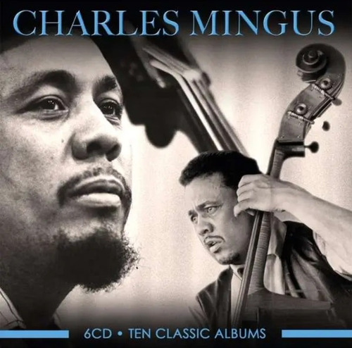 Box 6 Cds Charles Mingus Jazz 10 Classic Albuns Novo Lacrado