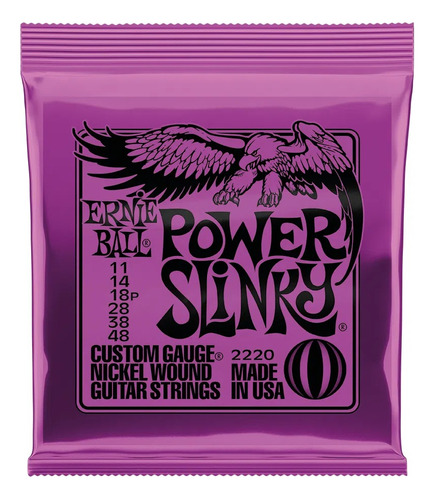 Encord. Corda Ernie Ball Guitar 011 Power Slinky 2220