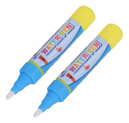 Plumas Para Colorear De Agua Para Bebés 2pcs Set Azul