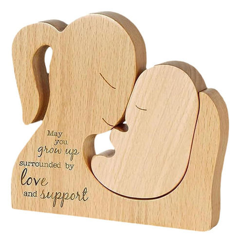 Estatua De Madre Y Bebé, Regalo De Mamá, Letrero De Madera