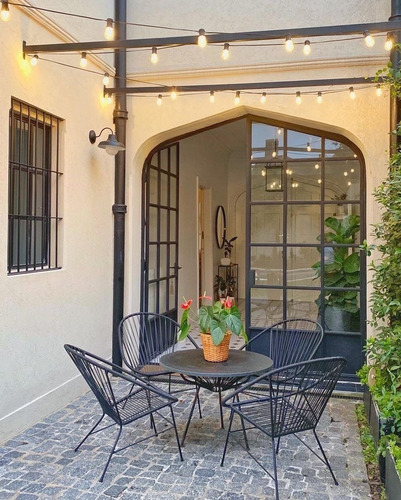 15 Mts Guirnalda De Luces P/exterior C/focos Vintage Golden
