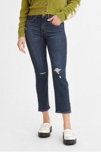 724 Hi Rise Straight Crop Levis