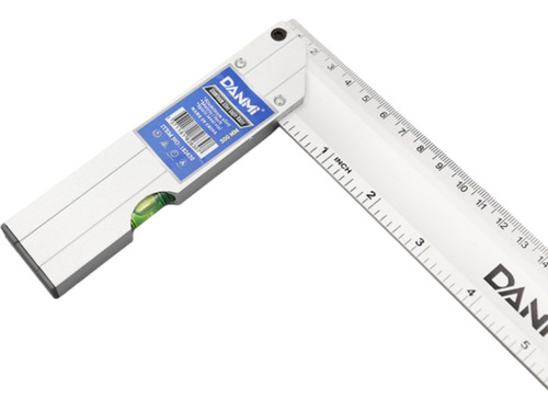 Escuadra Carpintero Esquina 400mm Aleación De Aluminio Danmi