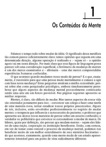 Mentes Que Mudam: A Arte e a Ciência de Mudar as ssas Ideias e as dos Outros, de Gardner, Howard. Editorial PENSO EDITORA LTDA.,Harvard Business School Press., capa mole em português, 2004