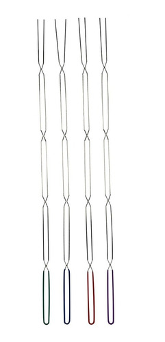 Tenedor Asador Pincho X4 Hierro Asado Barbacoa 84cm