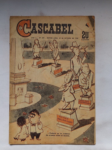 Cascabel / N° 259 / 1946 / Peronismo