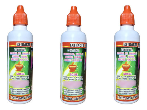Kit 3 Extractos Fluidos De Paciflorina 75 Ml