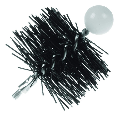 Ps-3 3-inch Round Pellet Stove Brush, Black