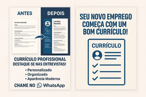 Currículo Profissional Em Pdf + Word Envio Rápido