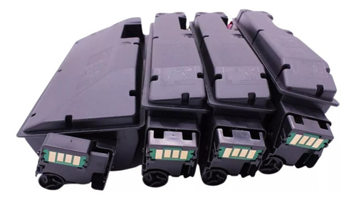 Kit 4 Toner Compatible Con Kyocera Tk-592 C5250 C2026 C2126