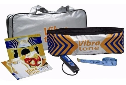 Cinta Massageadora Vibratone Abdominal Para Perder Barriga 110v 220v (bivolt)
