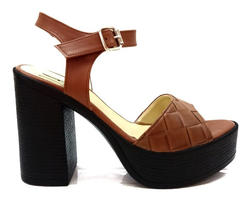 Sandalia De Mujer Plataforma Zapatos Taco Altos Cómodos