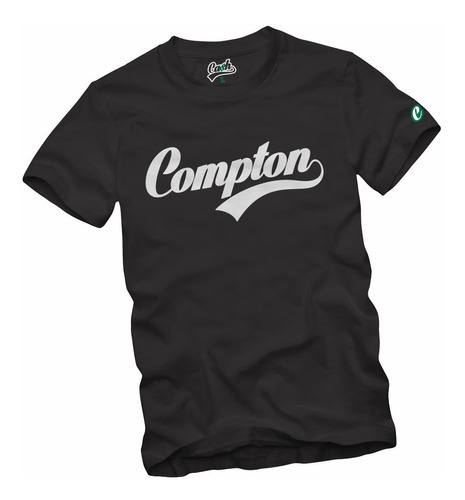 Camiseta Compton Baseball Logo Hip Hop Rap