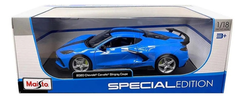 Corvette Stingray 2020 Maisto 1:18 Chevrolet Carro Colección